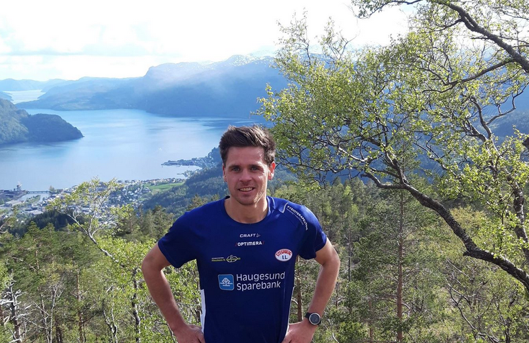 Stegaberg-løperen vant Roundehaugen opp i Sauda i kveld. det etter en tøff duell. Stegaberg-løperen vant Roundehaugen opp i Sauda i kveld. det etter en tøff duell.